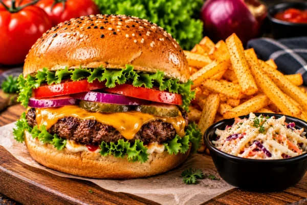 Bliss Slam Cheese Burger